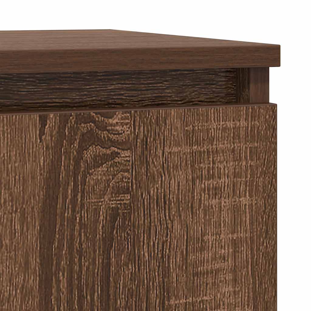 Sideboard mit Schublade Braun Eichen-Optik 71x35x65 cm