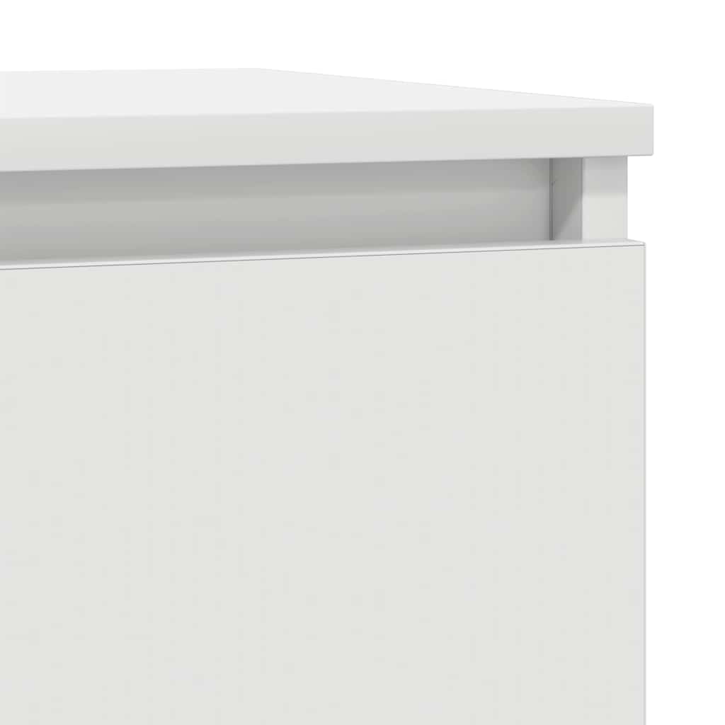 Sideboard Weiß 29,5x34x76 cm Holzwerkstoff