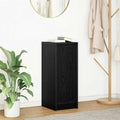 Sideboard Schwarz Eichen-Optik 29,5x34x76 cm Holzwerkstoff