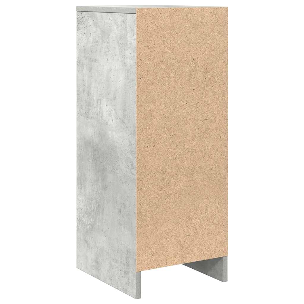 Sideboard Betongrau 29,5x34x76 cm Holzwerkstoff