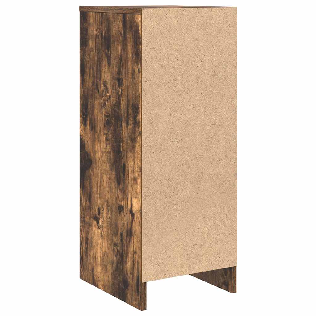 Sideboard Räuchereiche 29,5x34x76 cm Holzwerkstoff