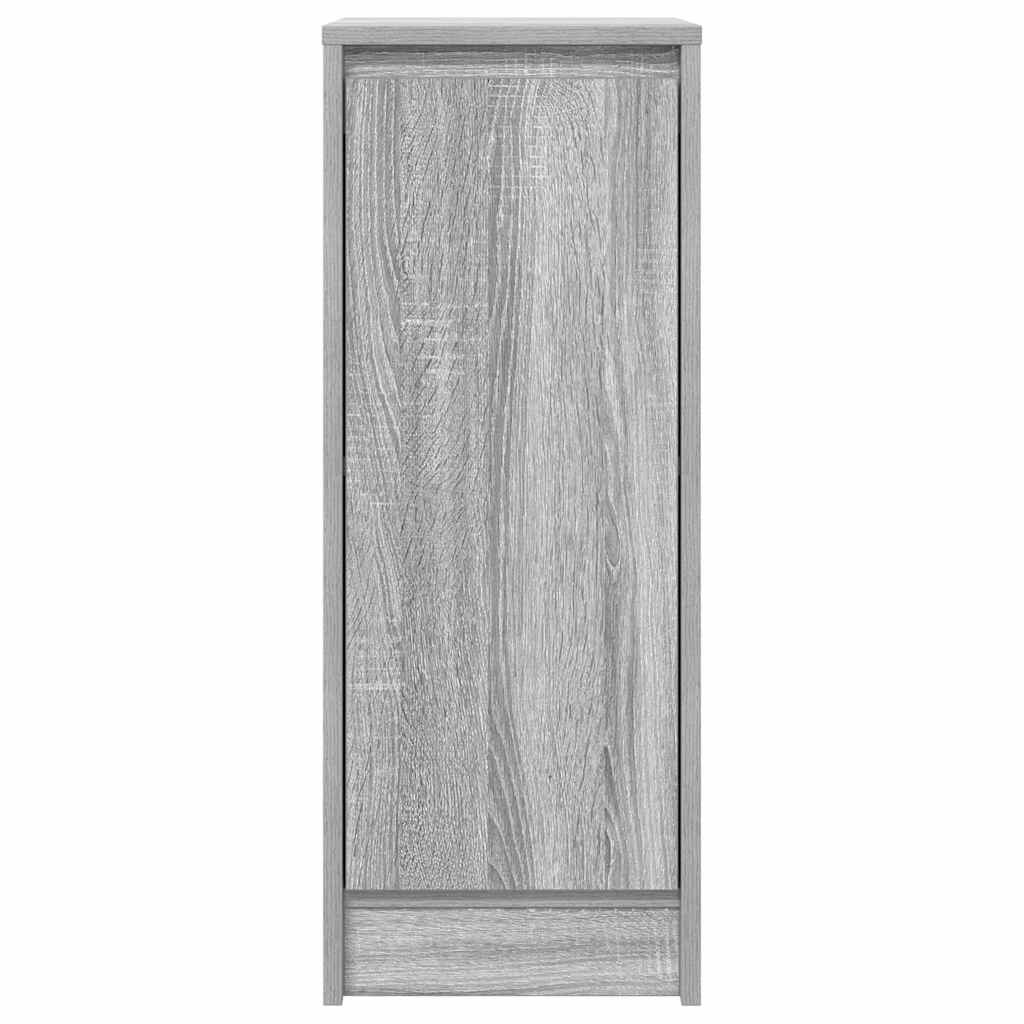 Sideboard Grau Sonoma 29,5x34x76 cm Holzwerkstoff