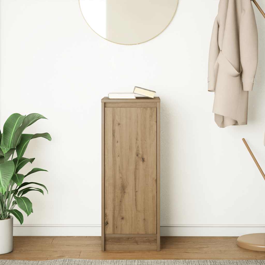 Sideboard Artisan-Eiche 29,5x34x76 cm Holzwerkstoff