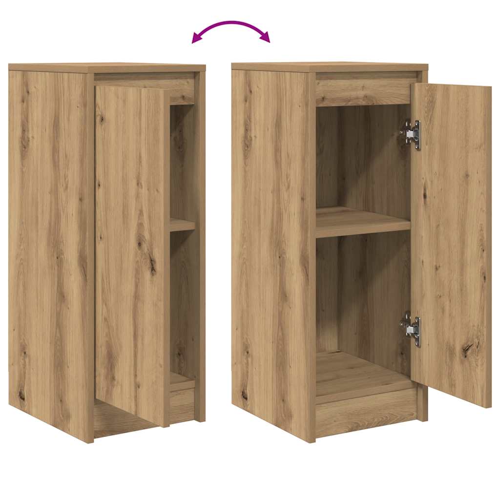 Sideboard Artisan-Eiche 29,5x34x76 cm Holzwerkstoff