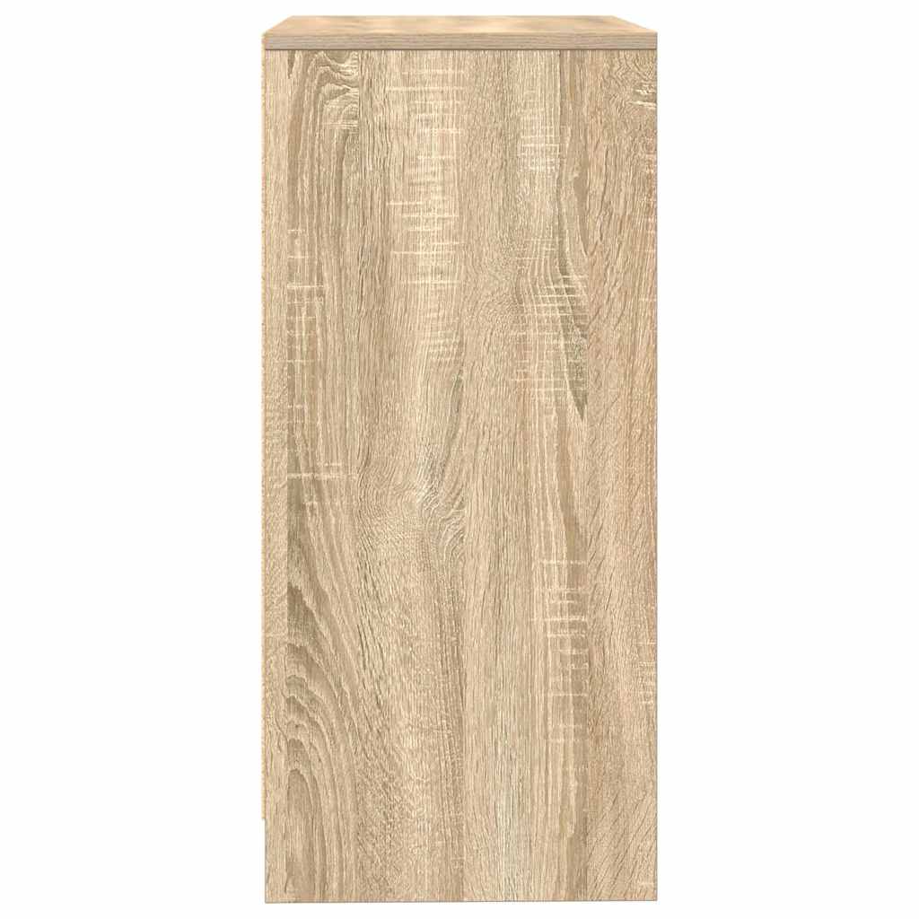 Sideboard Sonoma-Eiche 57x34x76 cm Holzwerkstoff
