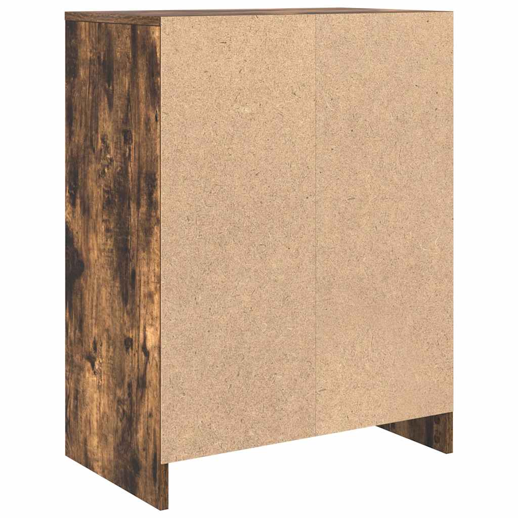 Sideboard Räuchereiche 57x34x76 cm Holzwerkstoff