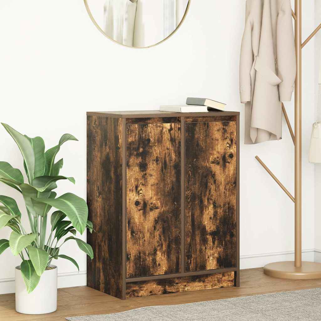Sideboard Räuchereiche 57x34x76 cm Holzwerkstoff