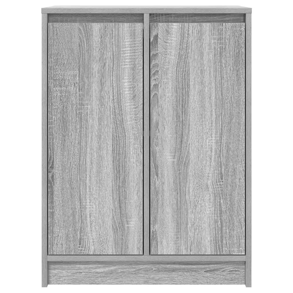 Sideboard Grau Sonoma 57x34x76 cm Holzwerkstoff