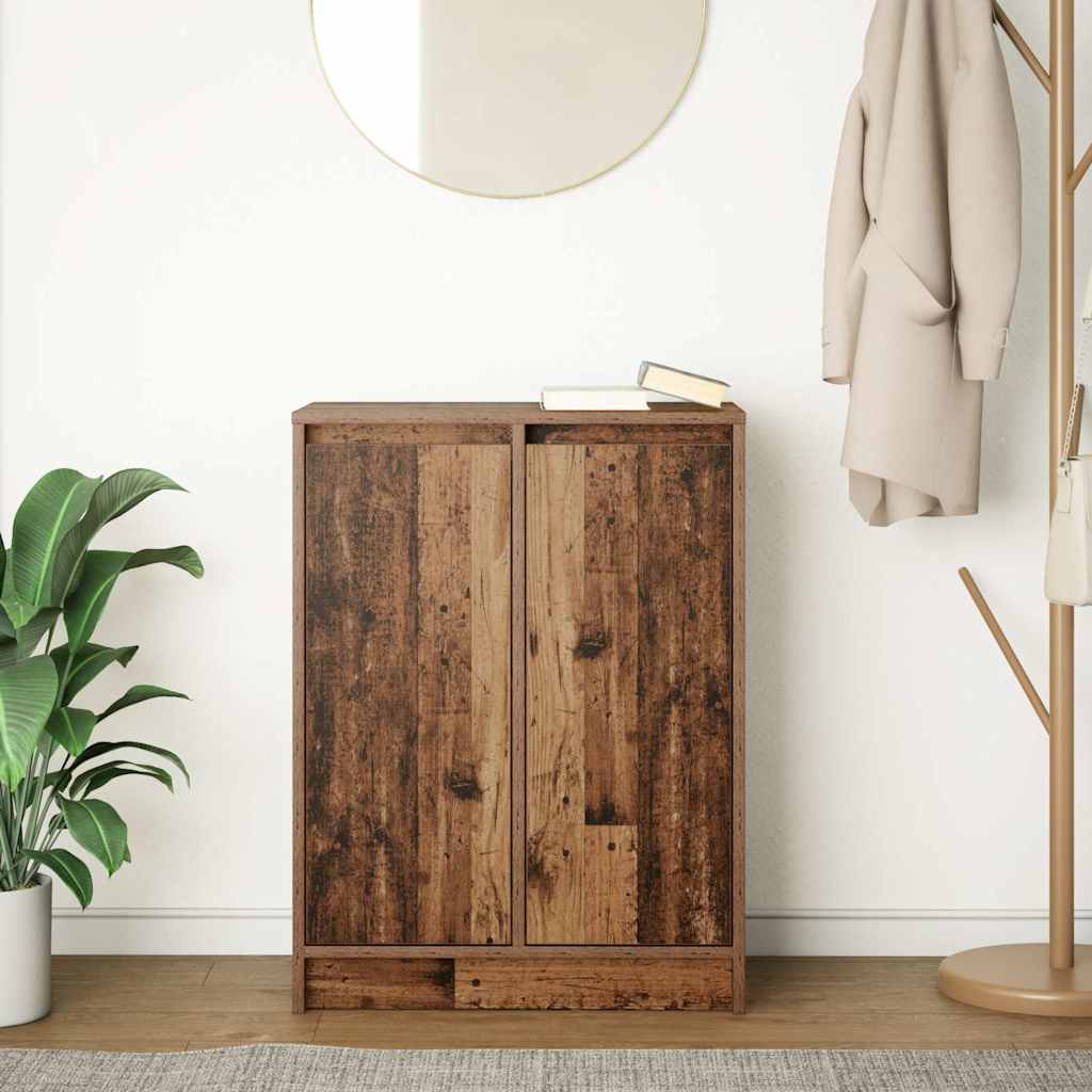 Sideboard Altholz-Optik 57x34x76 cm Holzwerkstoff