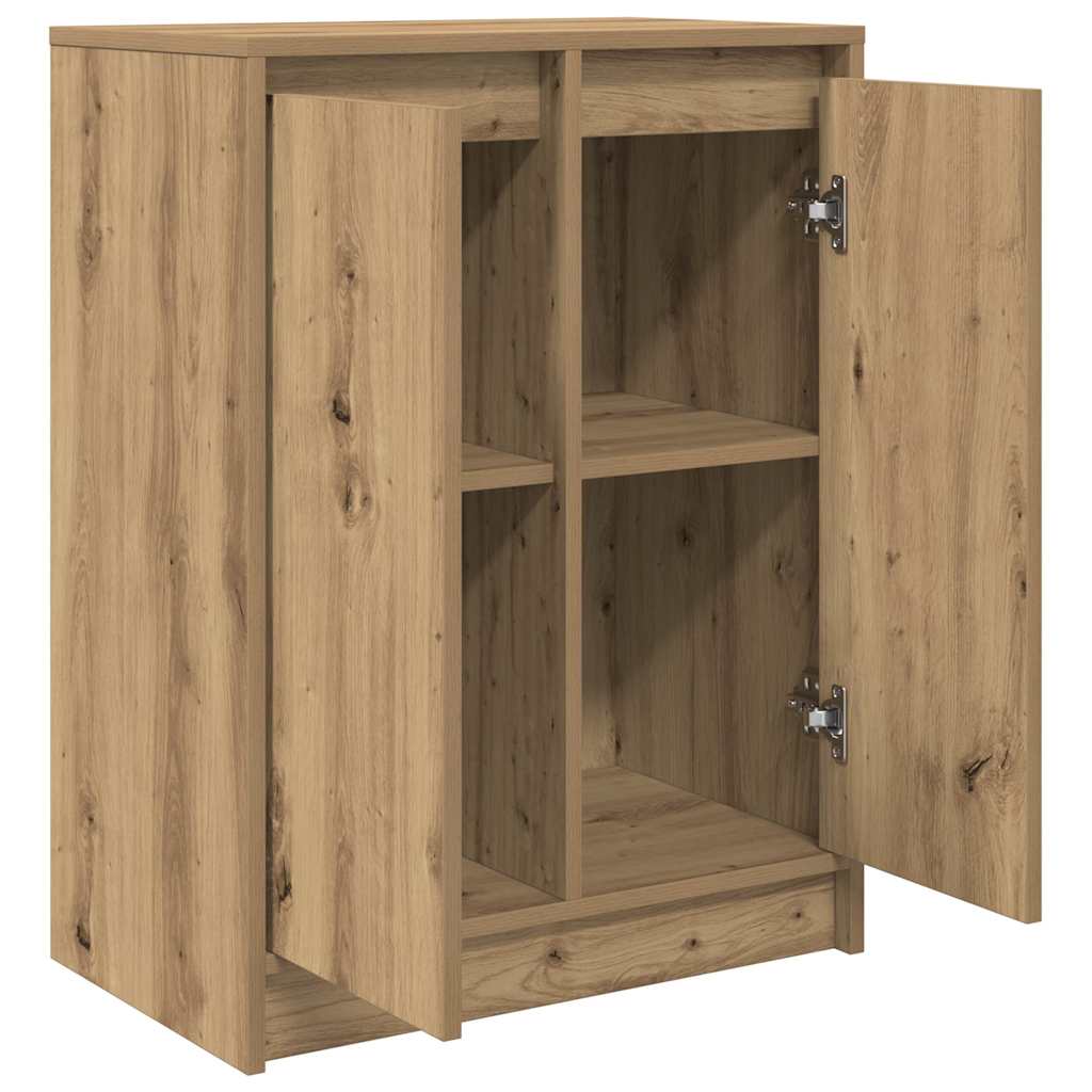 Sideboard Artisan-Eiche 57x34x76 cm Holzwerkstoff