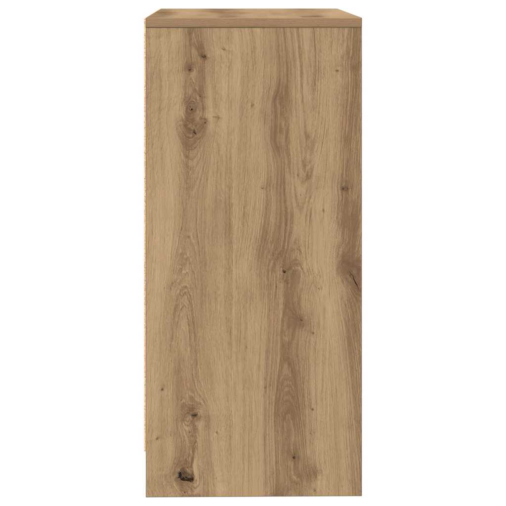 Sideboard Artisan-Eiche 57x34x76 cm Holzwerkstoff