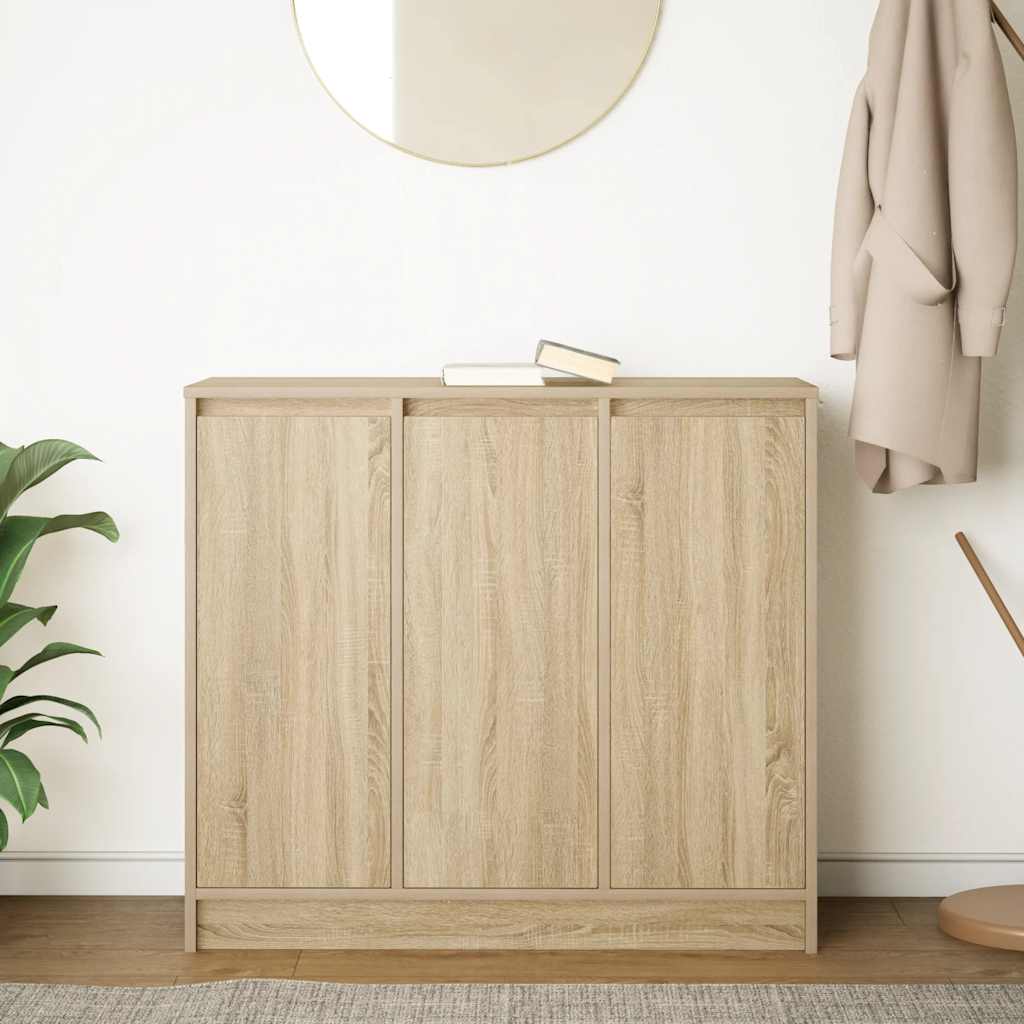 Sideboard Sonoma-Eiche 85x34x76 cm Holzwerkstoff