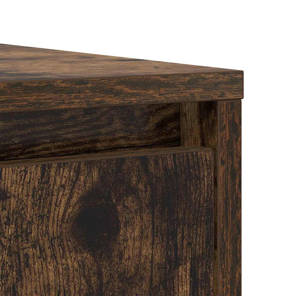 Sideboard Räuchereiche 85x34x76 cm Holzwerkstoff
