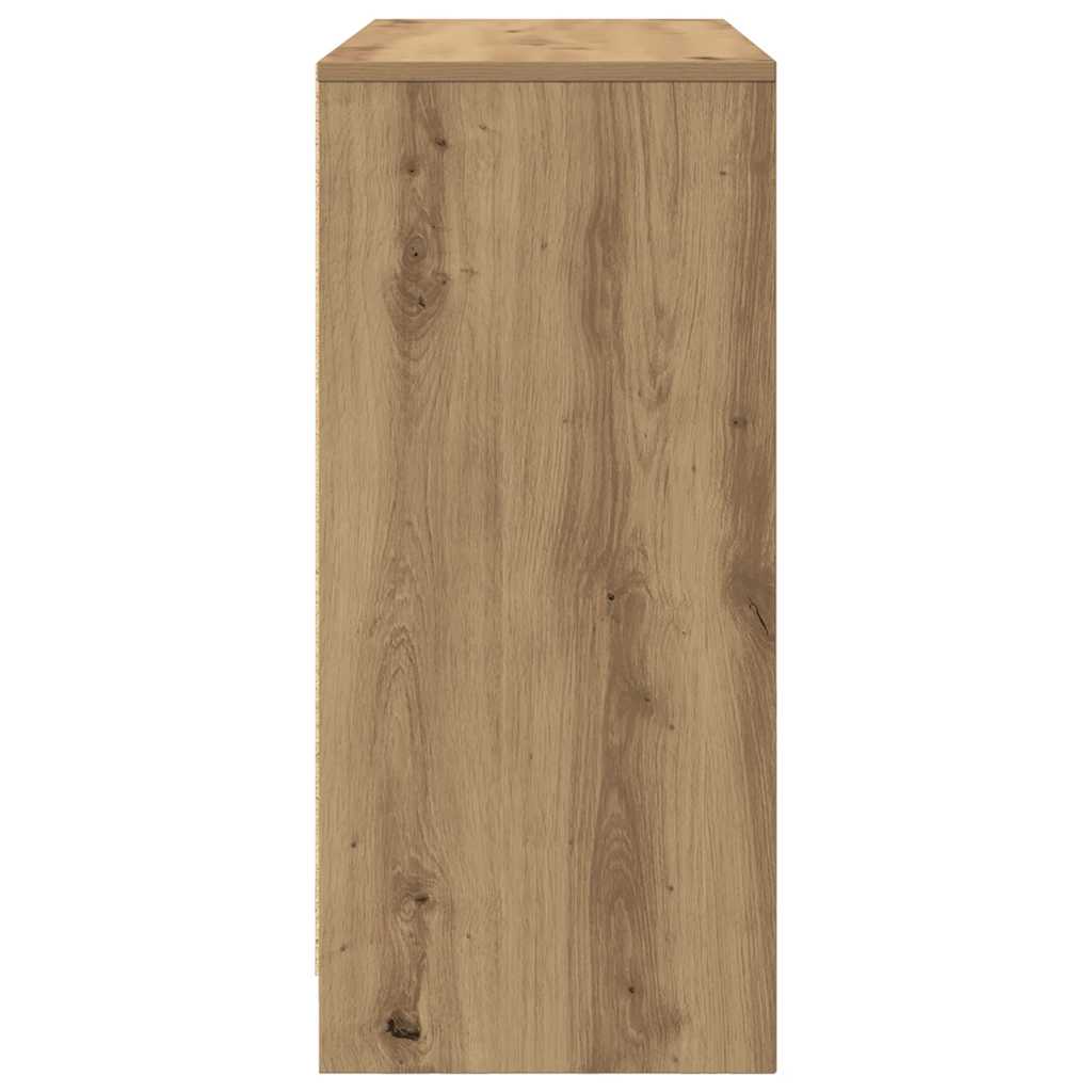 Sideboard Artisan-Eiche 85x34x76 cm Holzwerkstoff