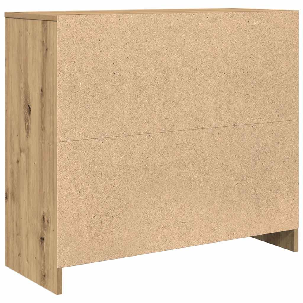 Sideboard Artisan-Eiche 85x34x76 cm Holzwerkstoff