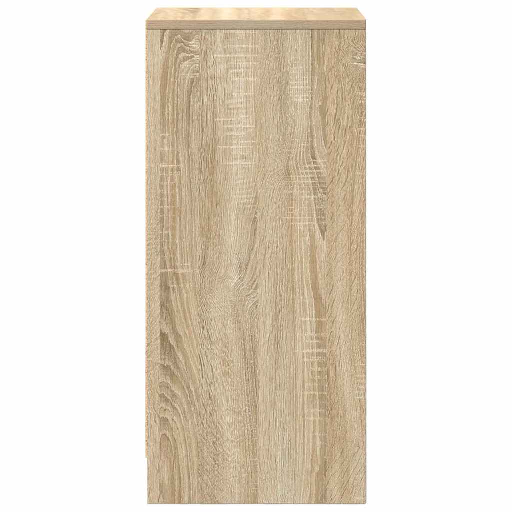 Sideboard Sonoma-Eiche 29,5x34x76 cm Holzwerkstoff