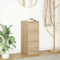 Sideboard Sonoma-Eiche 29,5x34x76 cm Holzwerkstoff