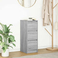 Sideboard Grau Sonoma 29,5x34x76 cm Holzwerkstoff