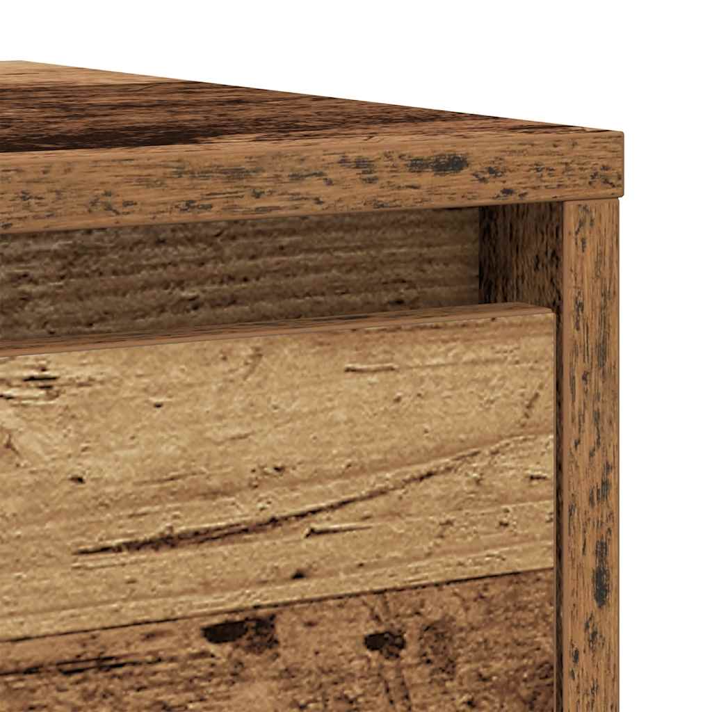 Sideboard Altholz-Optik 29,5x34x76 cm Holzwerkstoff