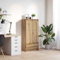 Schrank mit Schublade Artisan-Eiche 55,5x34x119,5 cm