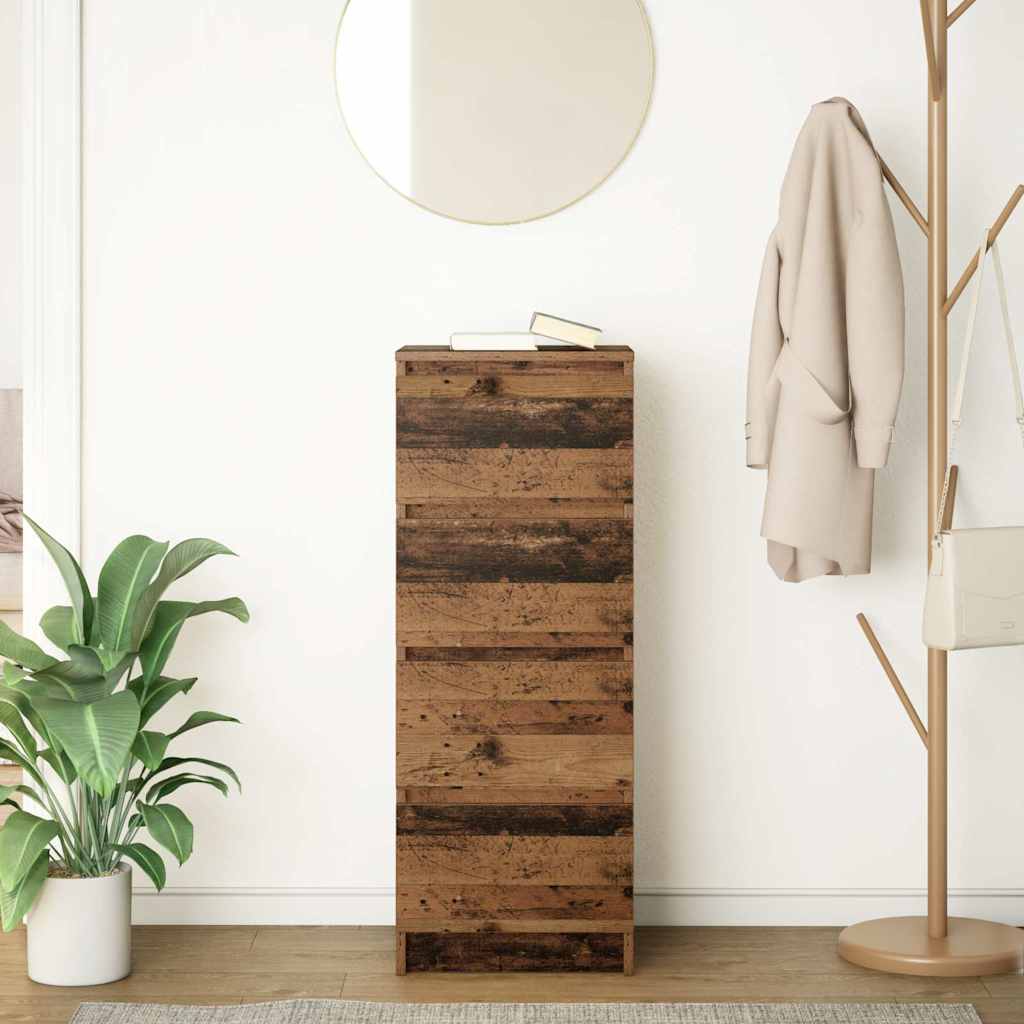 Sideboard Altholz-Optik 37,5x35x99 cm Holzwerkstoff