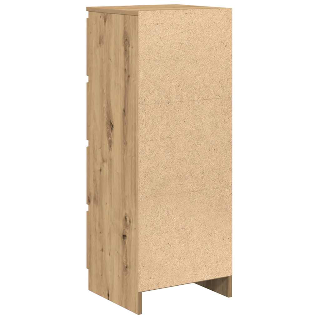 Sideboard Artisan-Eiche 37,5x35x99 cm Holzwerkstoff
