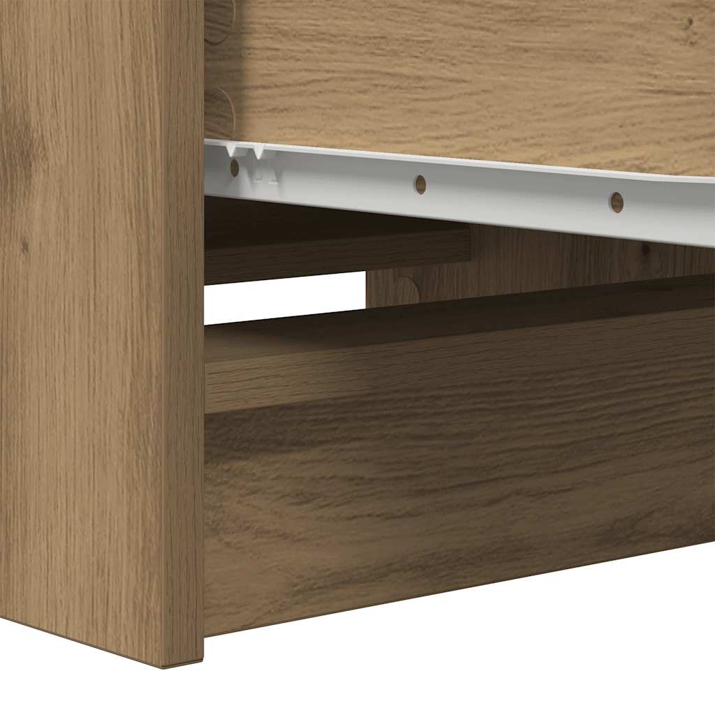 Sideboard Artisan-Eiche 37,5x35x99 cm Holzwerkstoff