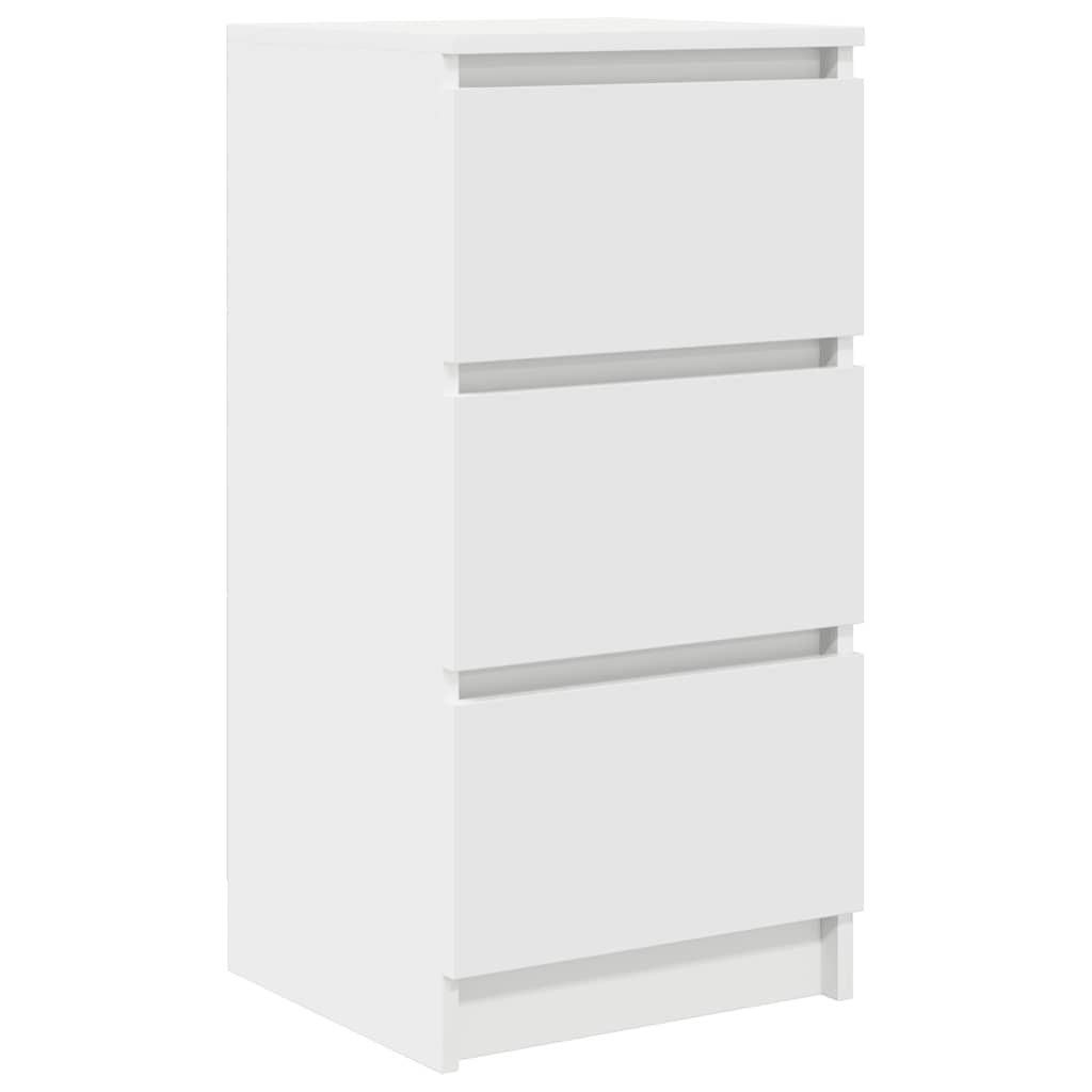Sideboard Weiß 37,5x35x76 cm Holzwerkstoff