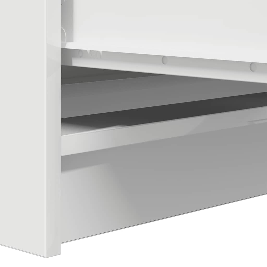 Sideboard Weiß 37,5x35x76 cm Holzwerkstoff