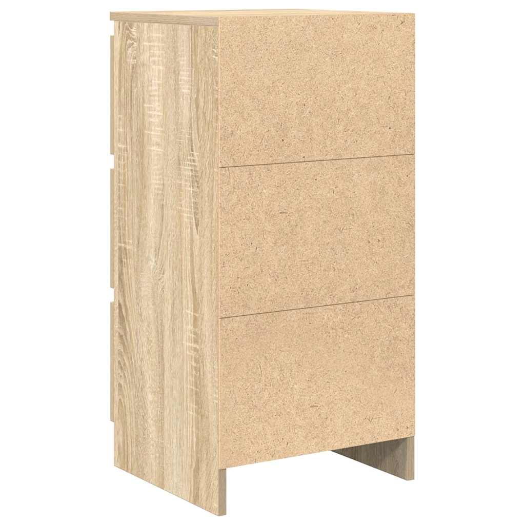 Sideboard Sonoma-Eiche 37,5x35x76 cm Holzwerkstoff