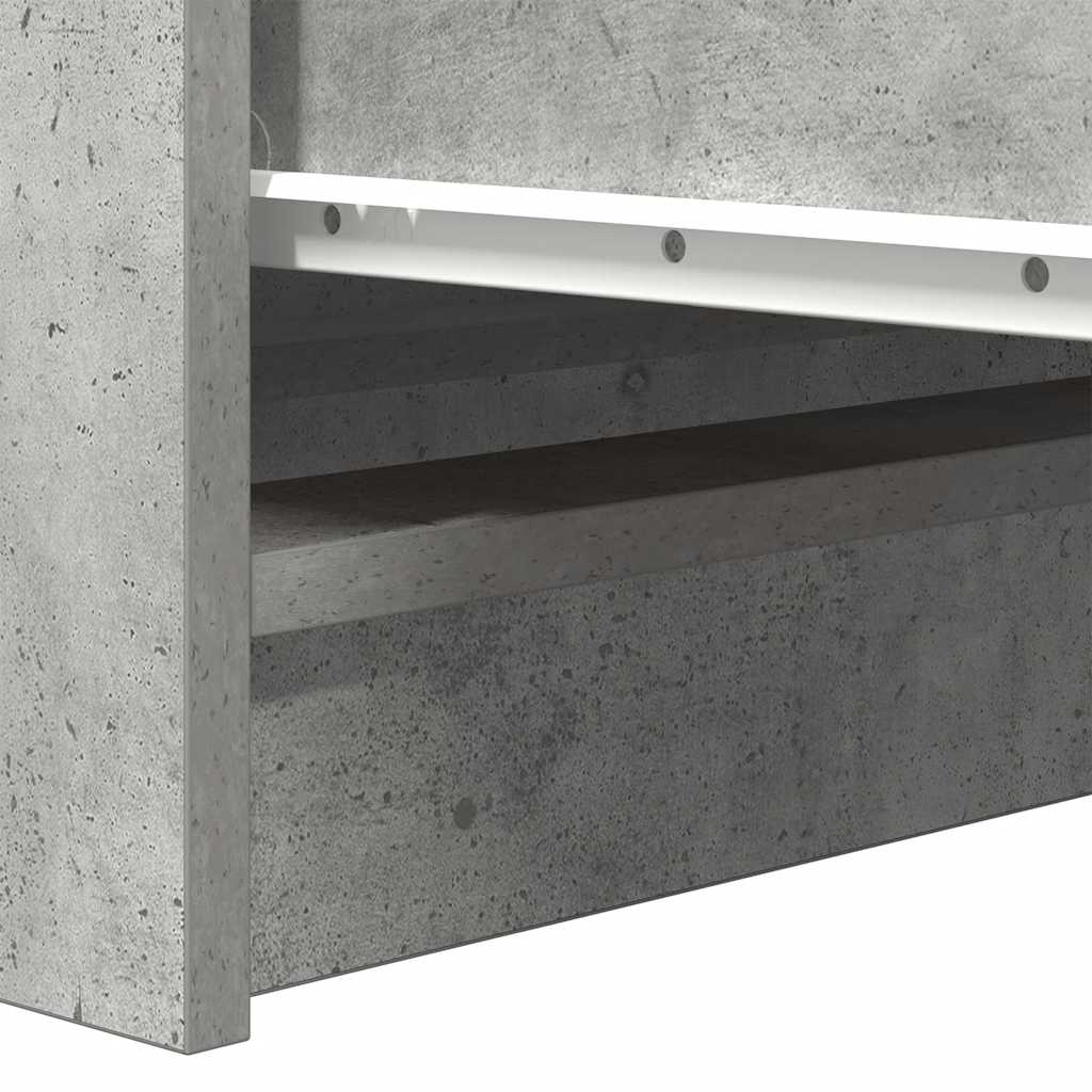 Sideboard Betongrau 37,5x35x76 cm Holzwerkstoff