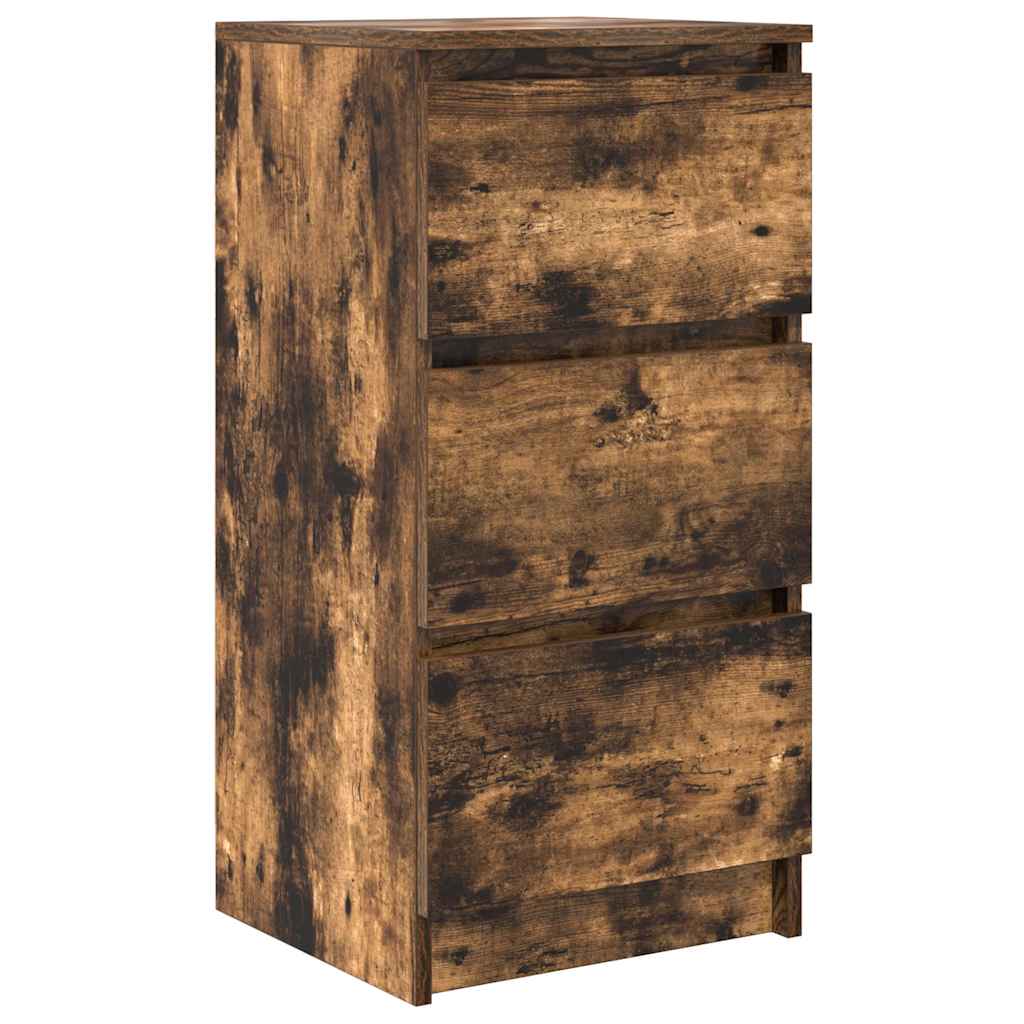 Sideboard Räuchereiche 37,5x35x76 cm Holzwerkstoff