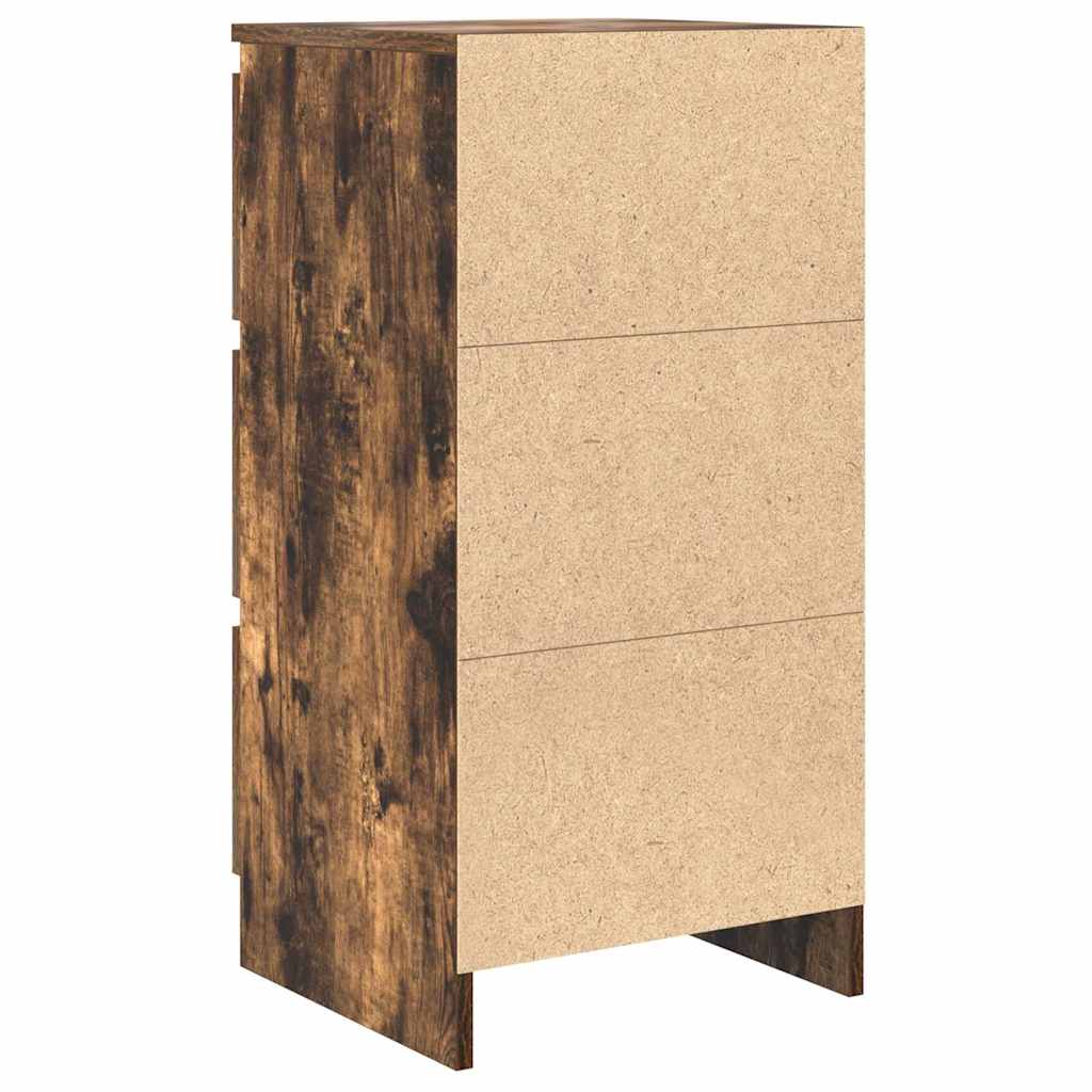 Sideboard Räuchereiche 37,5x35x76 cm Holzwerkstoff