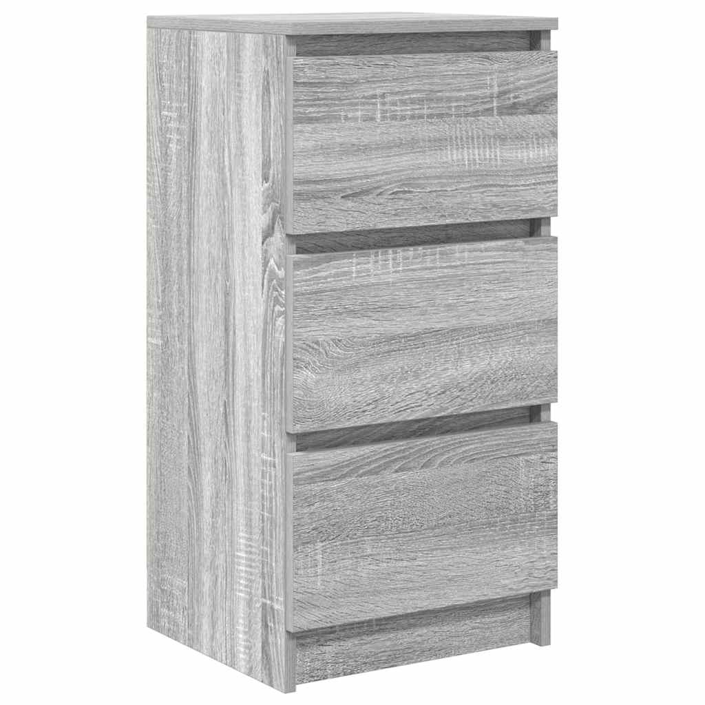 Sideboard Grau Sonoma 37,5x35x76 cm Holzwerkstoff