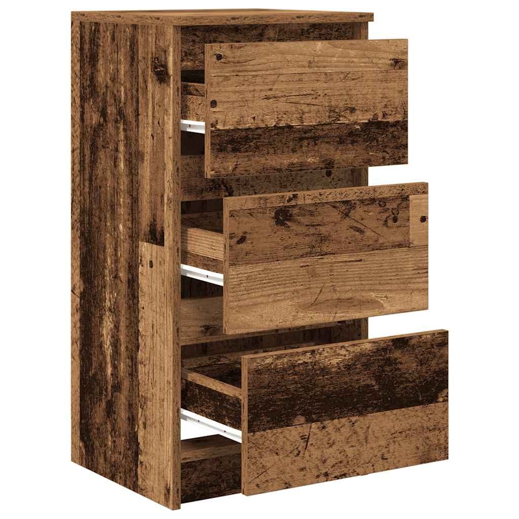 Sideboard Altholz-Optik 37,5x35x76 cm Holzwerkstoff