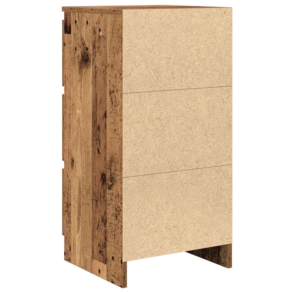 Sideboard Altholz-Optik 37,5x35x76 cm Holzwerkstoff