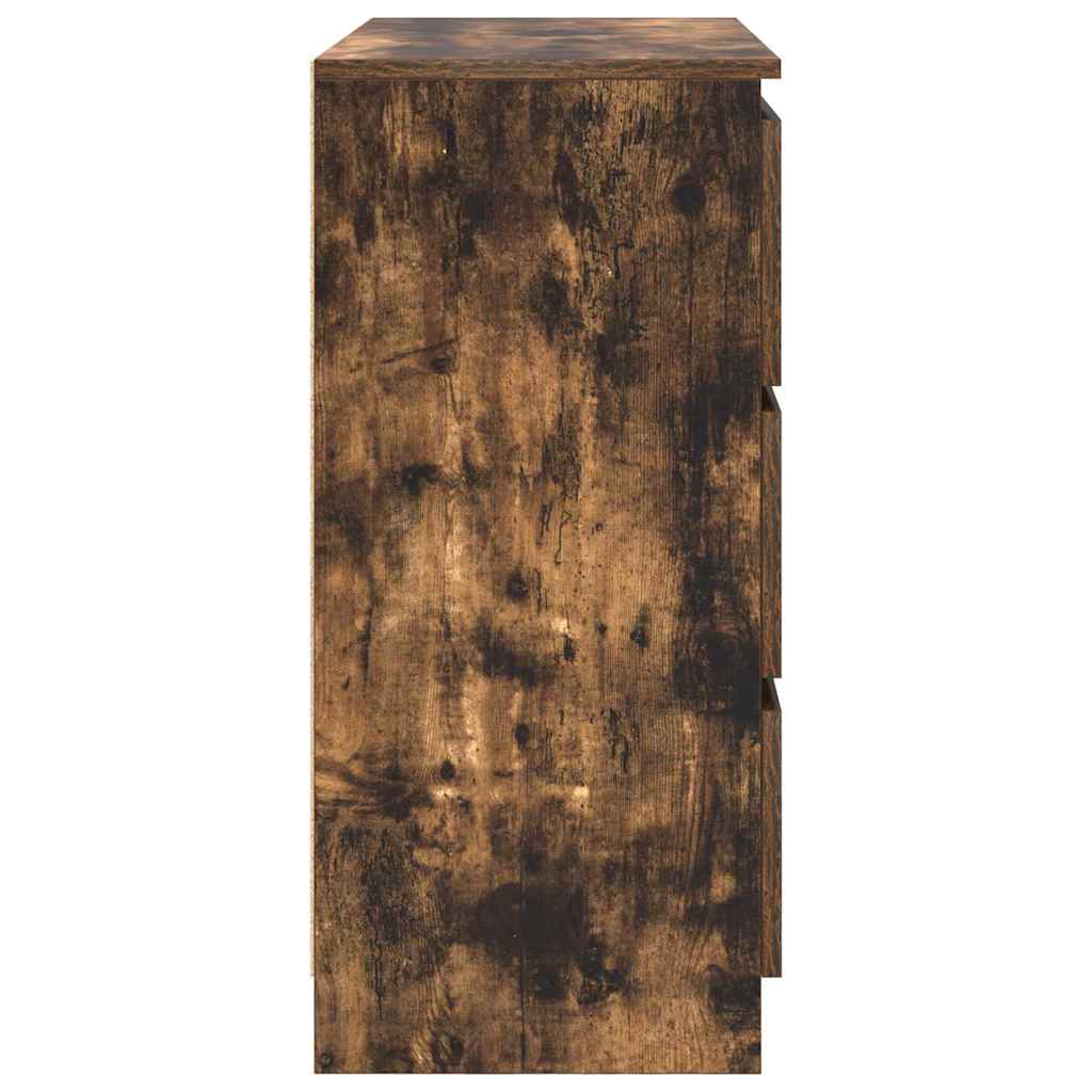 Sideboard Räuchereiche 80x35x76 cm Holzwerkstoff