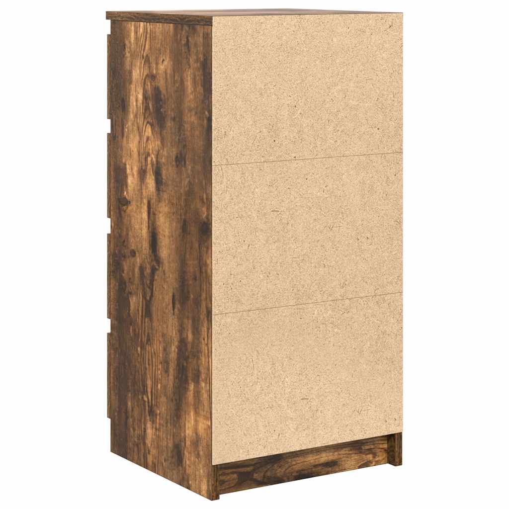 Sideboard Räuchereiche 37,5x35x76 cm Holzwerkstoff
