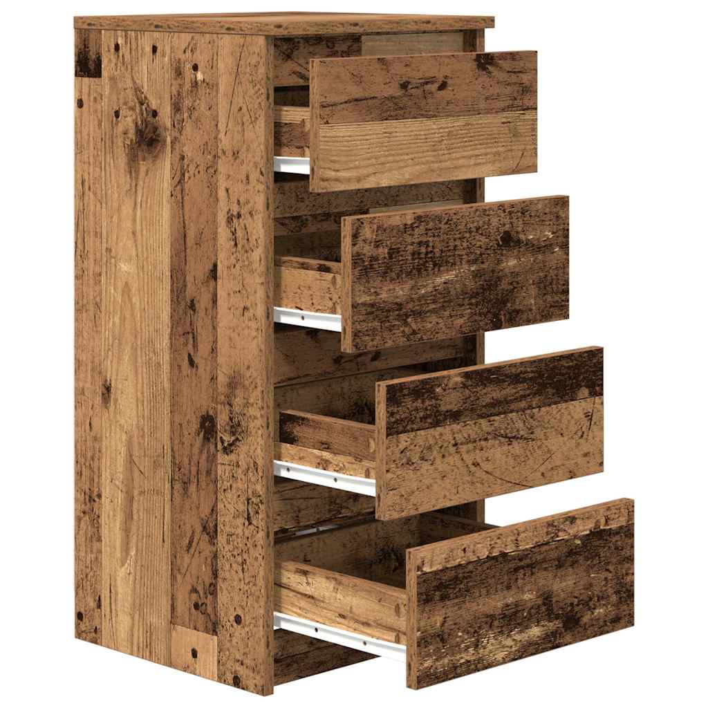 Sideboard Altholz-Optik 37,5x35x76 cm Holzwerkstoff