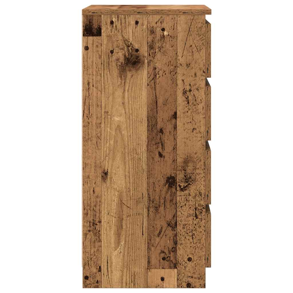 Sideboard Altholz-Optik 37,5x35x76 cm Holzwerkstoff