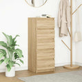 Sideboard mit Schubladen Sonoma-Eiche 37,5x35x99 cm