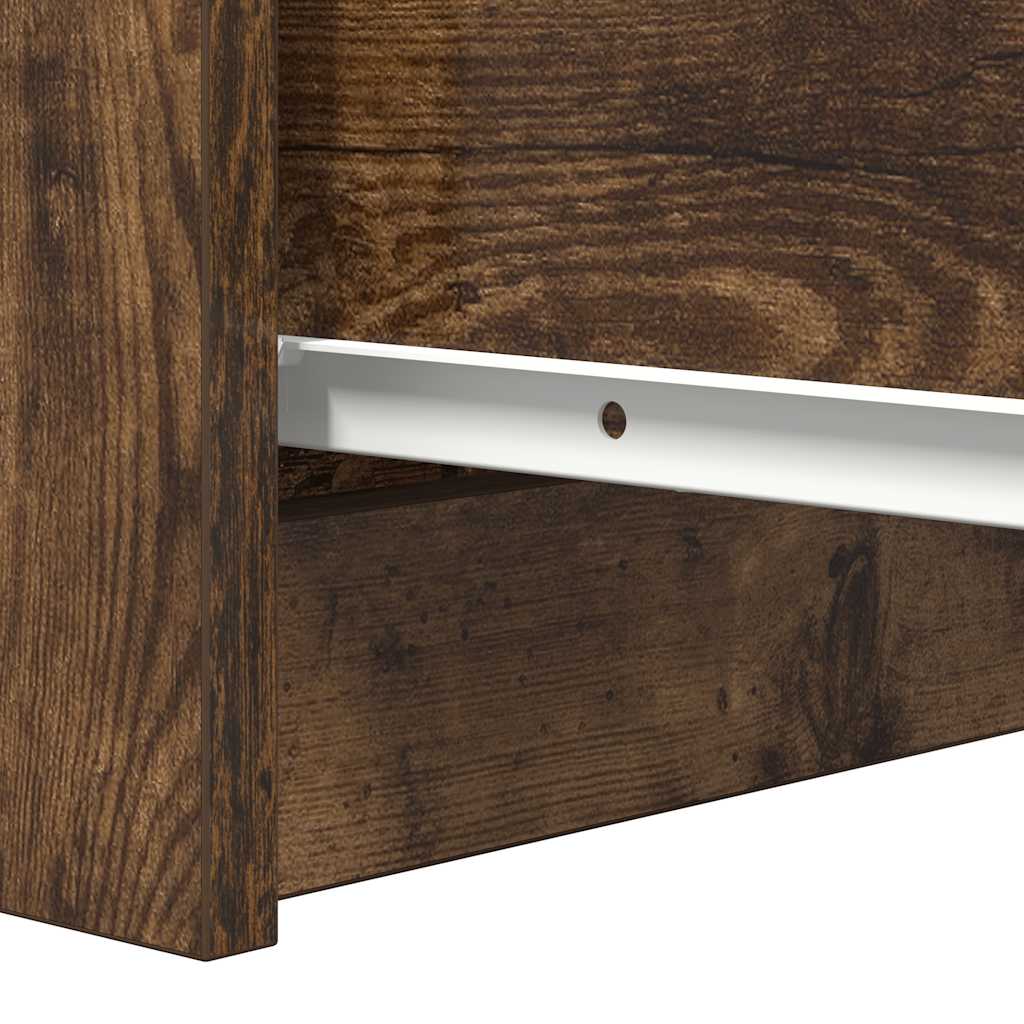 Sideboard mit Schubladen Räuchereiche 37,5x35x99 cm