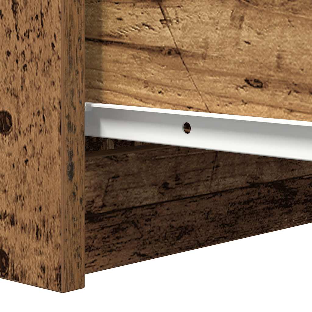 Sideboard mit Schubladen Altholz-Optik 37,5x35x99 cm