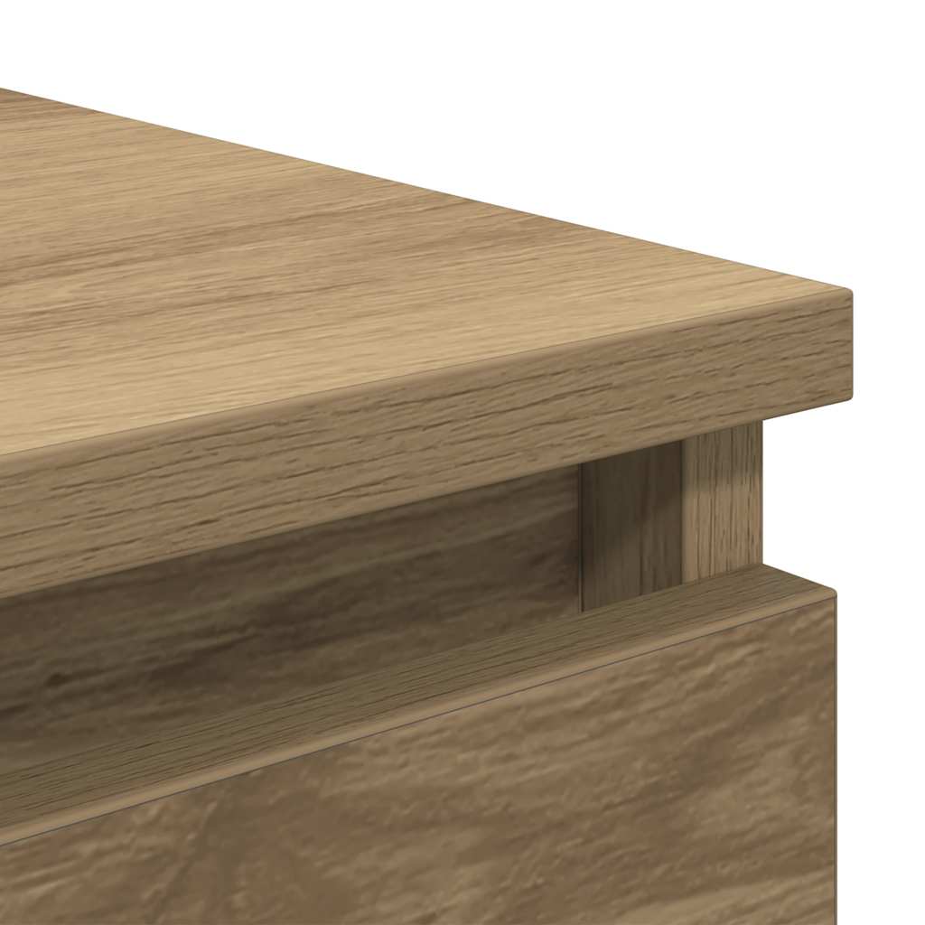 Sideboard mit Schubladen Artisan-Eiche 37,5x35x99 cm