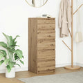 Sideboard mit Schubladen Artisan-Eiche 37,5x35x99 cm