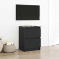 TV-Schrank Schwarz 40x35x54 cm Holzwerkstoff