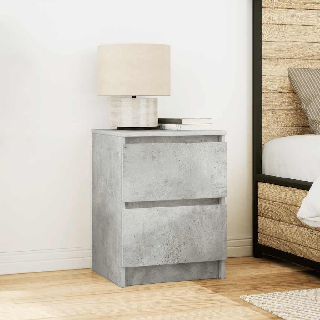TV-Schrank Betongrau 40x35x54 cm Holzwerkstoff