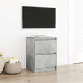 TV-Schrank Betongrau 40x35x54 cm Holzwerkstoff