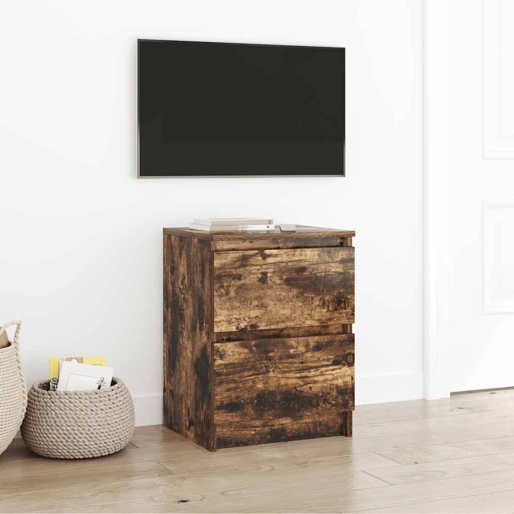 TV-Schrank Räuchereiche 40x35x54 cm Holzwerkstoff