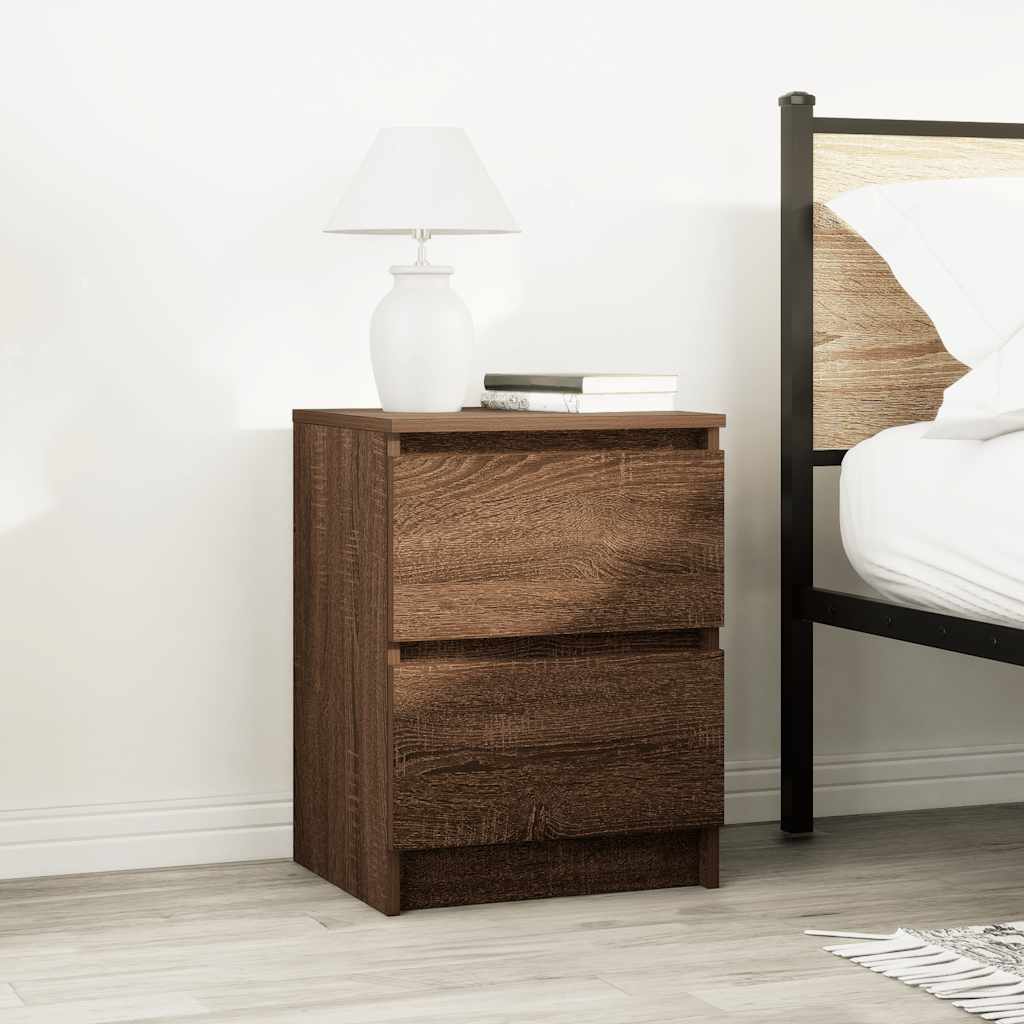 TV-Schrank Braun Eichen-Optik 40x35x54 cm Holzwerkstoff